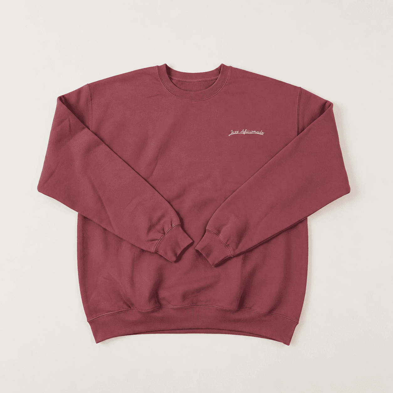 Sudadera Roja Jazz Aficionado
